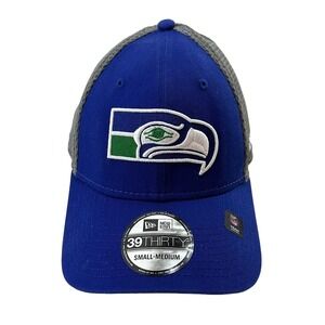 NFL NEW ERA Seattle‎ Seahawks Hat • NWT • Small / Medium • blue